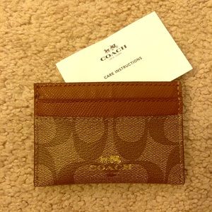 Coach card holder